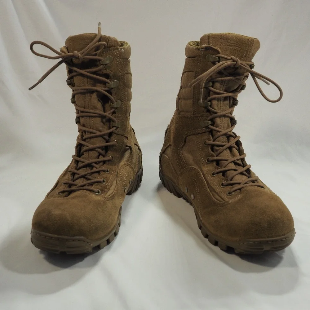 Belleville Boots Men 12 Coyote C333 Sabre Vibram Tactical Combat Military Hiking